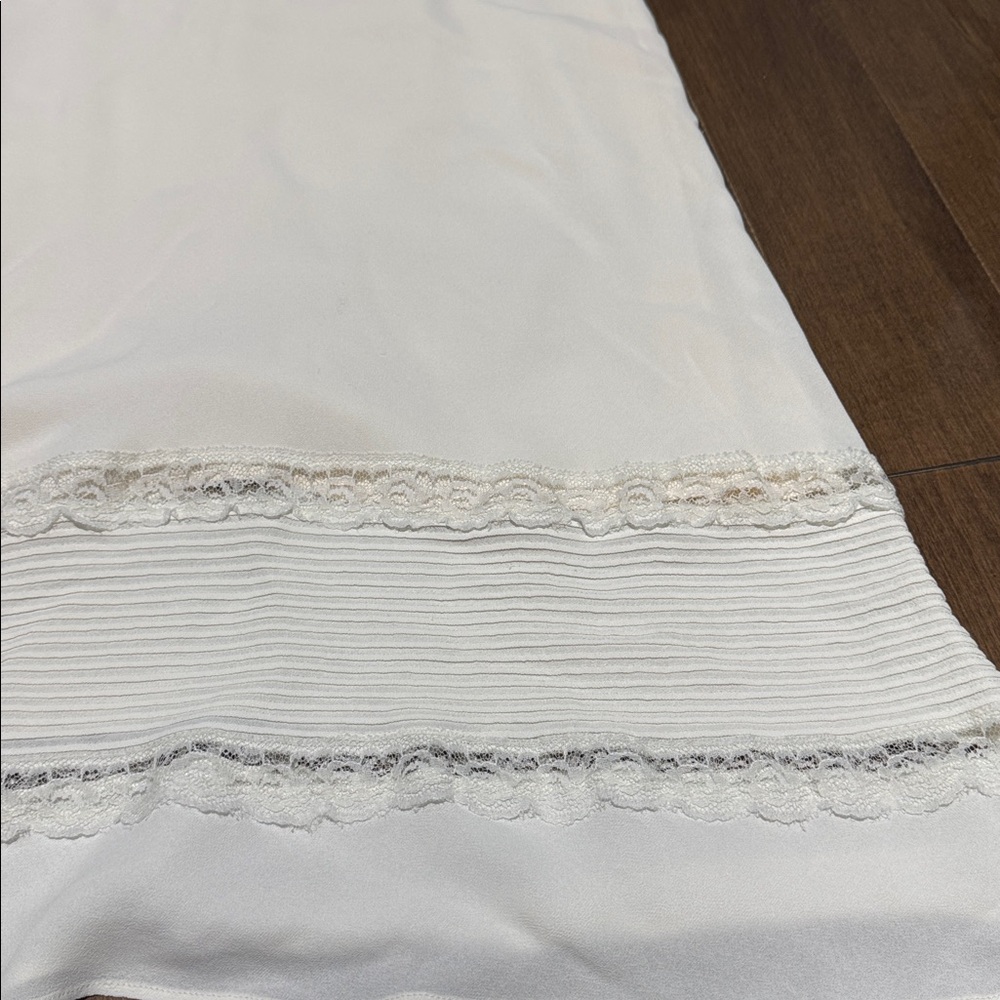 Reformation Ivory Lace-Trim Slip - Picture 4 of 4